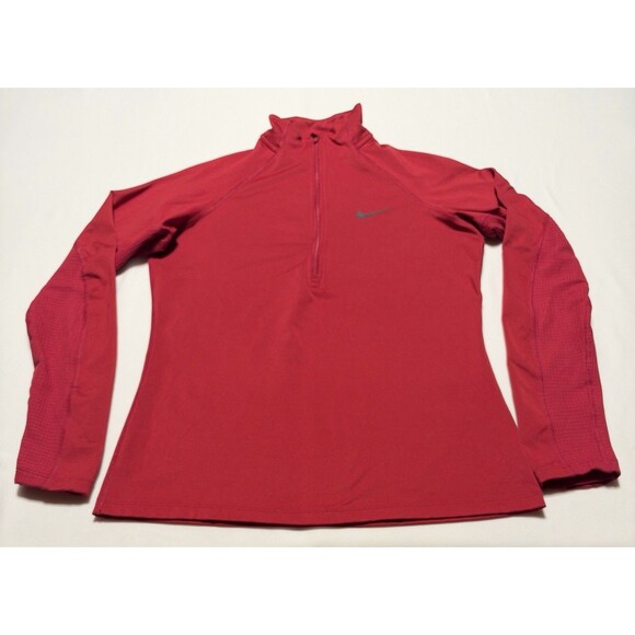 Nike Tops - Nike Run Pullover Women 1/4 Zip Dri-FIT Training Gym Work 931971 Size Small